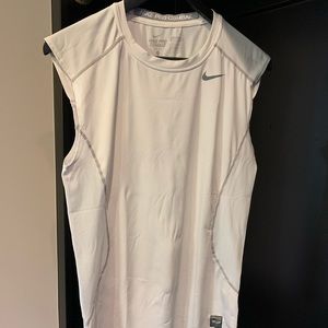 Nike pro combat fitted sleeveless dri-fit shirt.